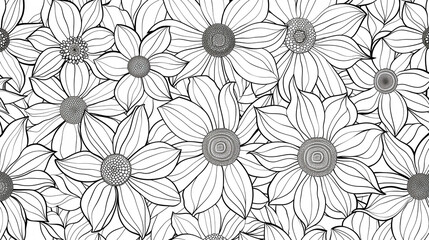 Adult colouring book page	