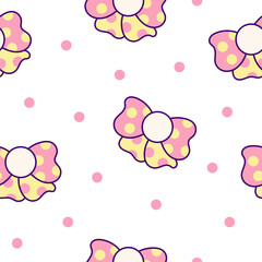 Beautiful different elements and characters of a happy lifestyle. Seamless pattern. Hand style. Vector drawing. Design ornaments.