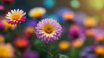 Obraz premium flowers in the garden