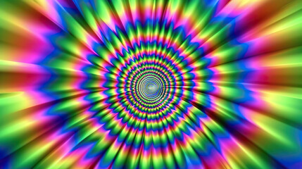 Abstract colorful background with circles