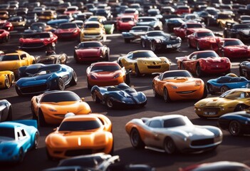 'formation cars background texture abstract pattern design car transportation closeup transport metal vehicle form auto automobile mobile'