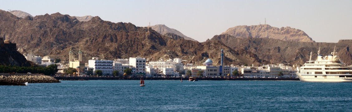 Panor&aacute;mica de Mutrah, Sultanato de Om&aacute;n