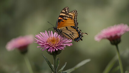 butterfly on flower