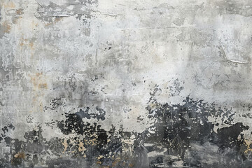 Fototapeta premium Mixed media art Gray layers and delicate Thai elements. Abstract style