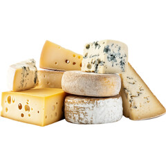 Cheese, various types of cheese, including many types of cheese.