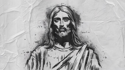 Sketch of Jesus Christ