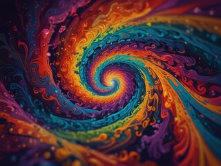 swirling pattern background