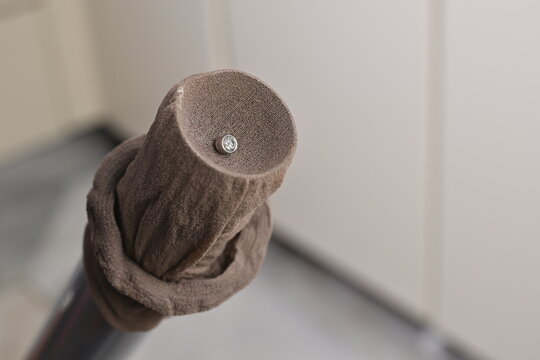 Lifehacks; Pop a stocking over the head of your vacuum cleaner to find small, missing items      