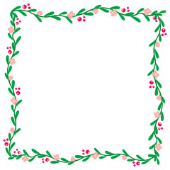 Floral Decorative Border