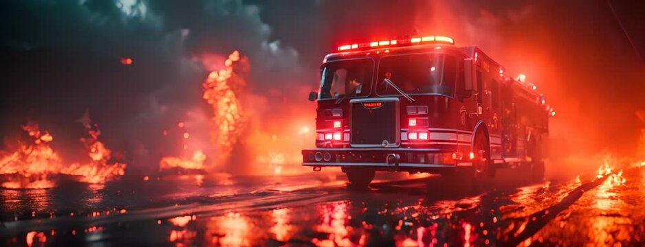 firefighters engine,generative ai