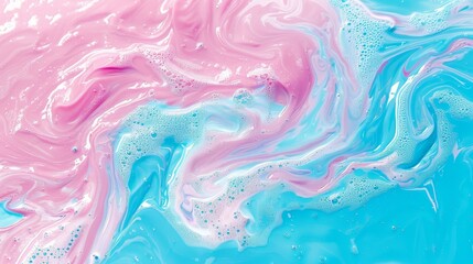  bottom showcases a swirling pattern in pink and blue hues