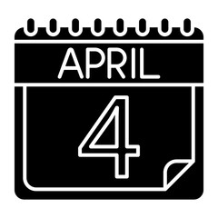 April Icon Design For Personal And Commercial Use