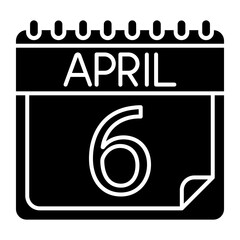 April Icon Design For Personal And Commercial Use