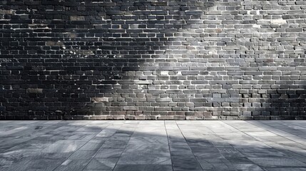 photo of empty brick beautiful gray design wall