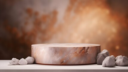 luxury colourful tropical marble elegant Platform podium background shapes and curtains Geometric product show