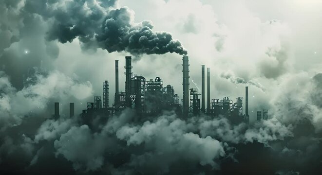 Techniques to capture carbon dioxide and combat fossil fuel emissions. Concept Carbon capture and storage, Direct air capture, Ocean-based solutions, Reforestation strategies