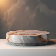 luxury colourful tropical marble elegant Platform podium background shapes and curtains Geometric product show