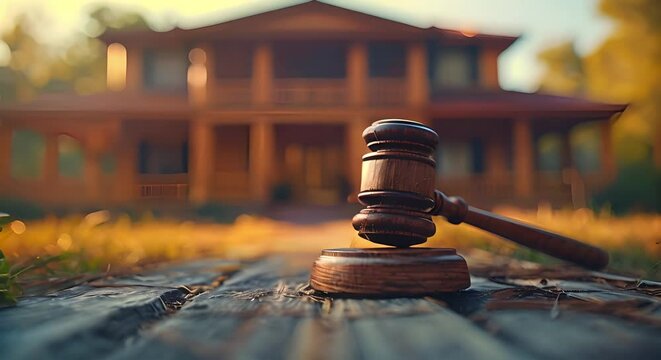 Legal concept of real estate auctions for investing in property and profits. Concept Real Estate Auctions, Property Investment, Legal Considerations, Profit Potential