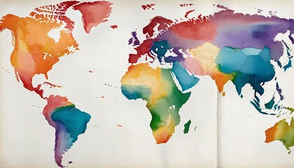 Europe in Color: An Intricate Map of the Eastern Hemisphere