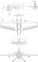Yakovlev Yak-54 3-view-svg vector file.jpg