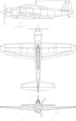 Yokosuka D4Y-4-svg vector file.svg