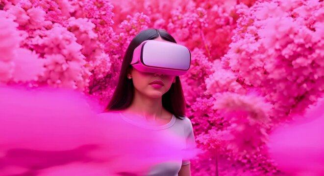 Immerse in digital marketing through virtual reality VR experiences. Concept Digital Marketing, Virtual Reality, VR Experiences, Immersive Learning, Future Technologies