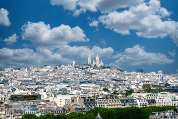 April 22, 2022: Les Invalides is an architectural complex and panoramic landscape of the city.