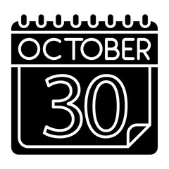 October Icon Design
