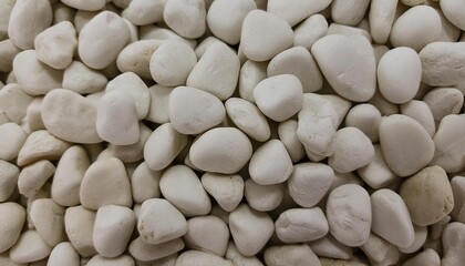 white pebbles stone for background or wallpaper