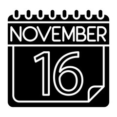 November Icon Design