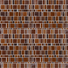 Ceramics mosaic patterned tiles texture and background.