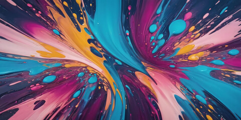Obraz premium oil color abstract background