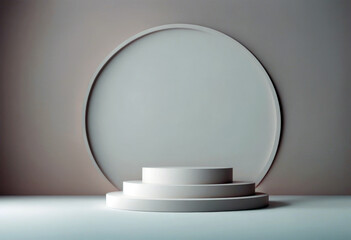 'pastel scene 3d render platform minimal abstract podium splay poduim dais background blank space three-dimensional shape studio modern illustration geometric'