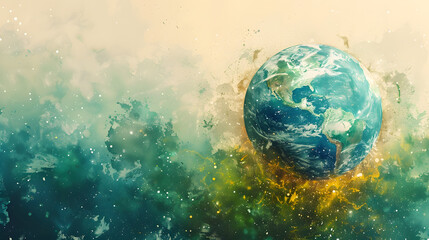 Fototapeta premium Unlock Hidden Secrets of Our Modern Planet