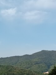 landscape with clouds