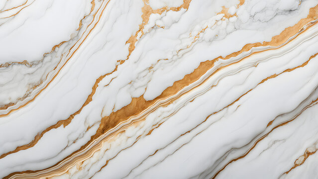 A white and gold marble wall with a gold stripe
