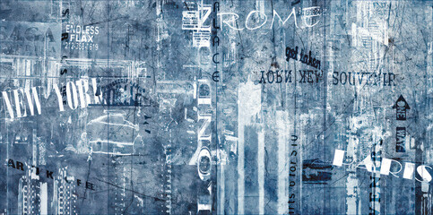 Ceramics mosaic tiles series seamless texture for background.