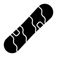 Snowboard Icon Design