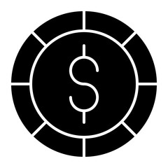 Coin Line Icon