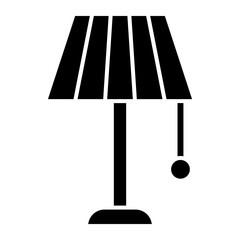 Table Lamp Line icon