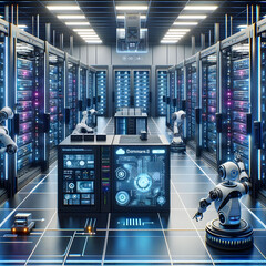 Automated systems managing data center operations without human intervention.