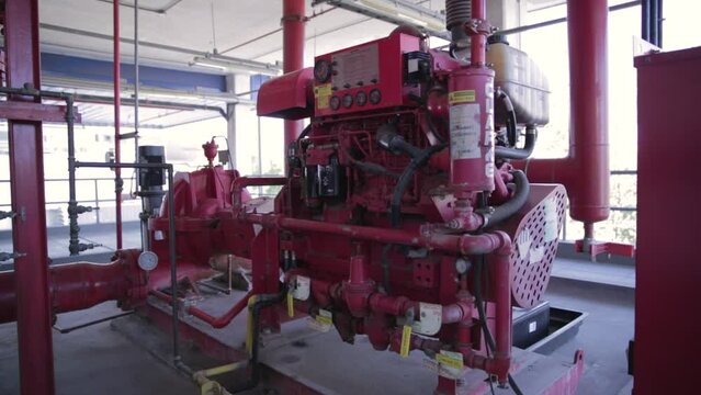 Fire protection pump sprinkler 4K