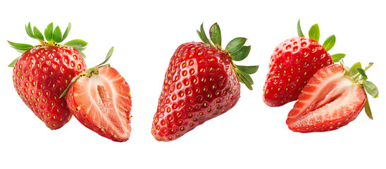 image strawberry with transparent background