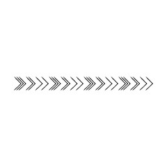 Abstract frame divider border horizontal line vector shape icon for decorative vintage doodle element for design in vector illustration