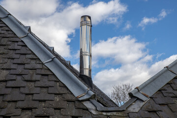 A chimney is an architectural ventilation structure made of masonry, clay or metal that isolates...