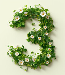 Flower based number