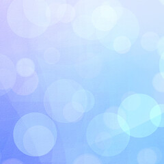 Blue bokeh square background for Banner, Poster, celebration, event and various design works