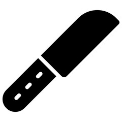 knife solid icon