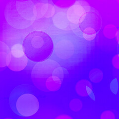Purple bokeh square background for Banner, Poster, celebration, event and various design works