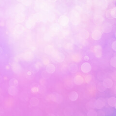Pink bokeh square background for Banner, Poster, celebration, event and various design works